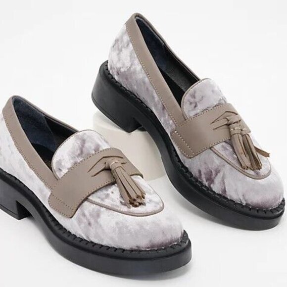 SEYCHELLES Final Call Loafers Greige Size US 9 - Picture 1 of 8